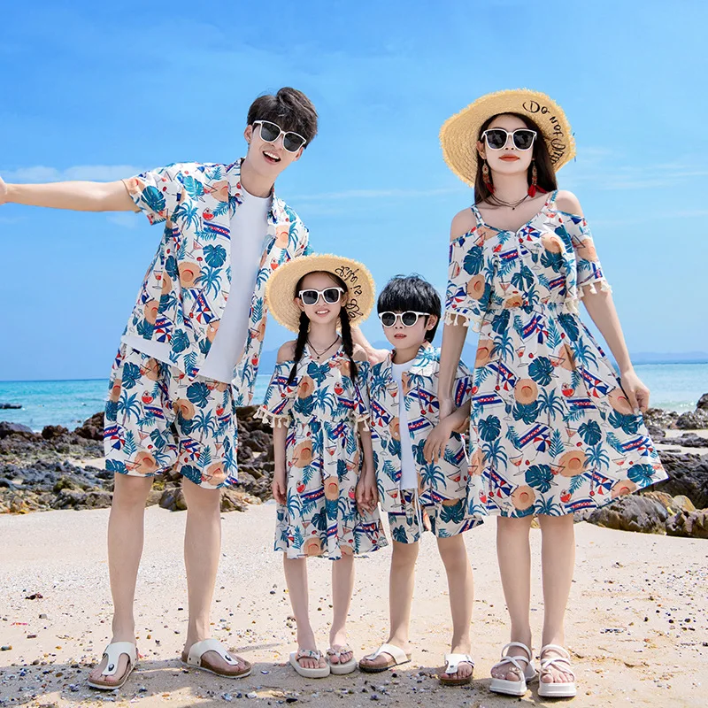 Plant Parent Clothing - ملابس عائلية لإطلالة العطلات، فستان للأم